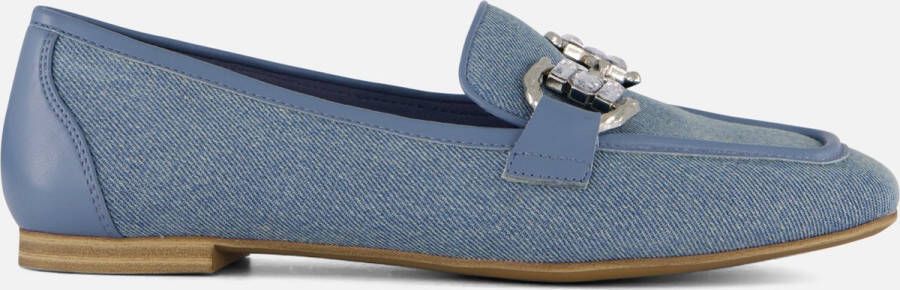 Tamaris Buckle Instappers denim Textiel Dames