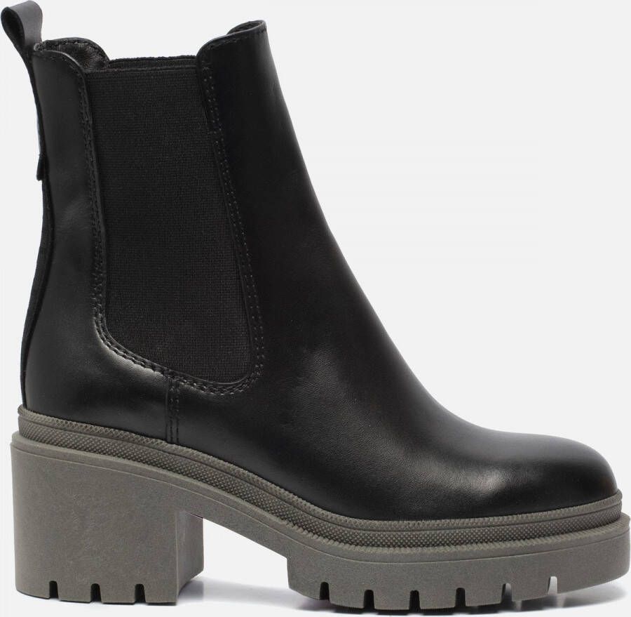 Tamaris Chelsea boots Zwart Leer 192321 Dames