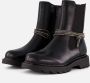 Tamaris Chelsea-boots blokhak enkellaars versierd met fonkelende banden - Thumbnail 7