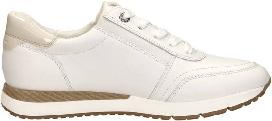 Tamaris COMFORT 8-83702-42 108 White Nappa-sneakers -veterschoen