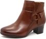 Tamaris Comfort Dames Enkellaars 85303-328 Bruin - Thumbnail 1