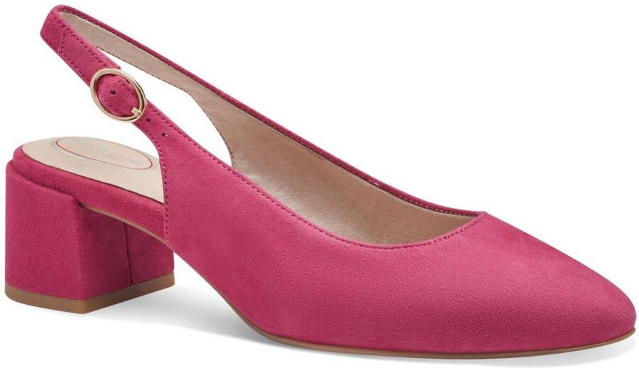 Tamaris COMFORT Slingback pumps avendschoen zomerschoen blokhak met hielband