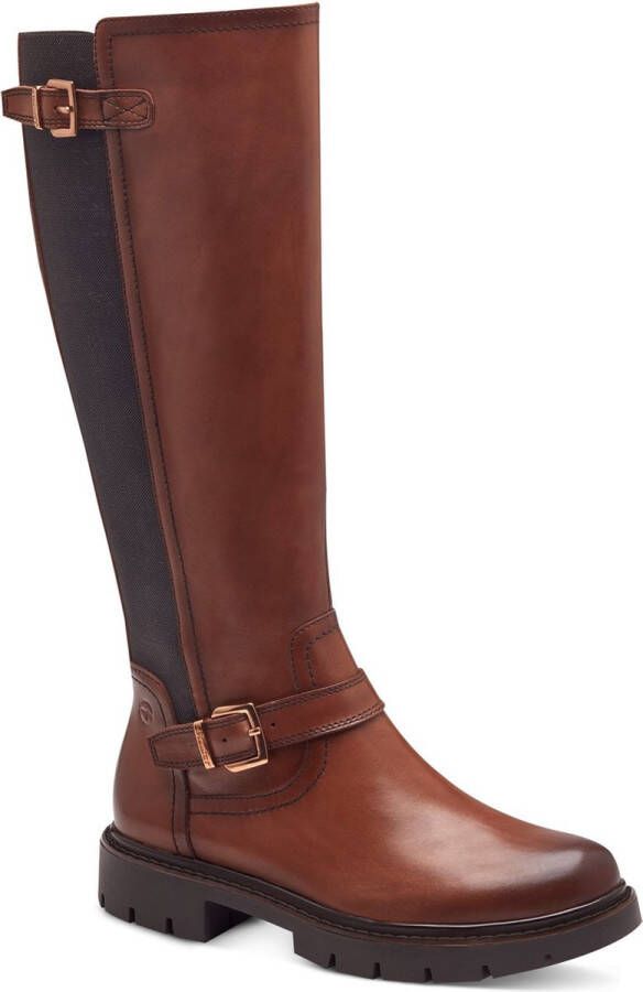 Tamaris COMFORT Essentials Dames Laarzen Bruin COGNAC