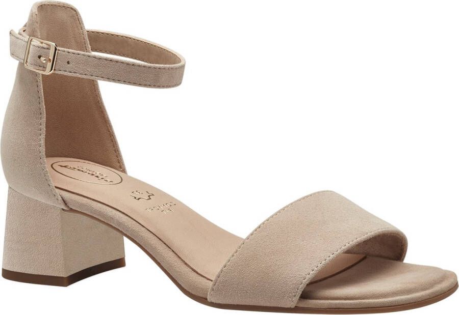 Tamaris COMFORT Essentials Dames Sandalen BEIGE SUEDE