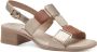 Tamaris COMFORT Essentials Dames Sandalen NUT COMB - Thumbnail 1