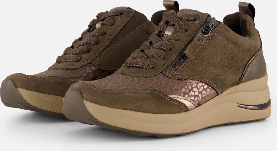 Tamaris comfort sneakers taupe