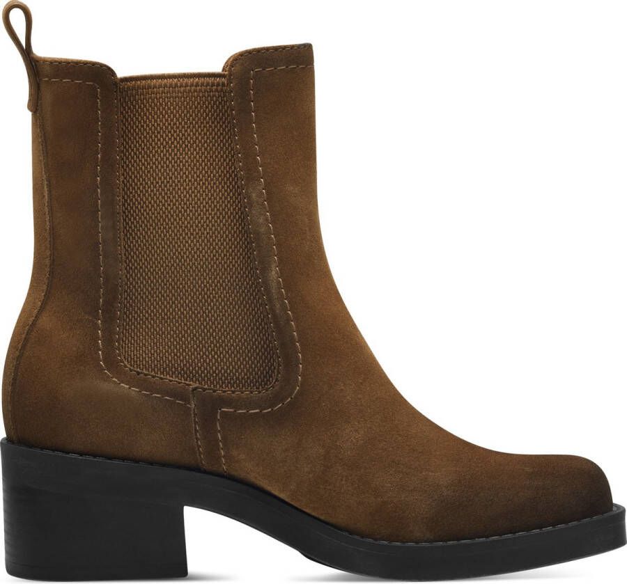 Tamaris Chelsea boots cognac Synthetisch Dames