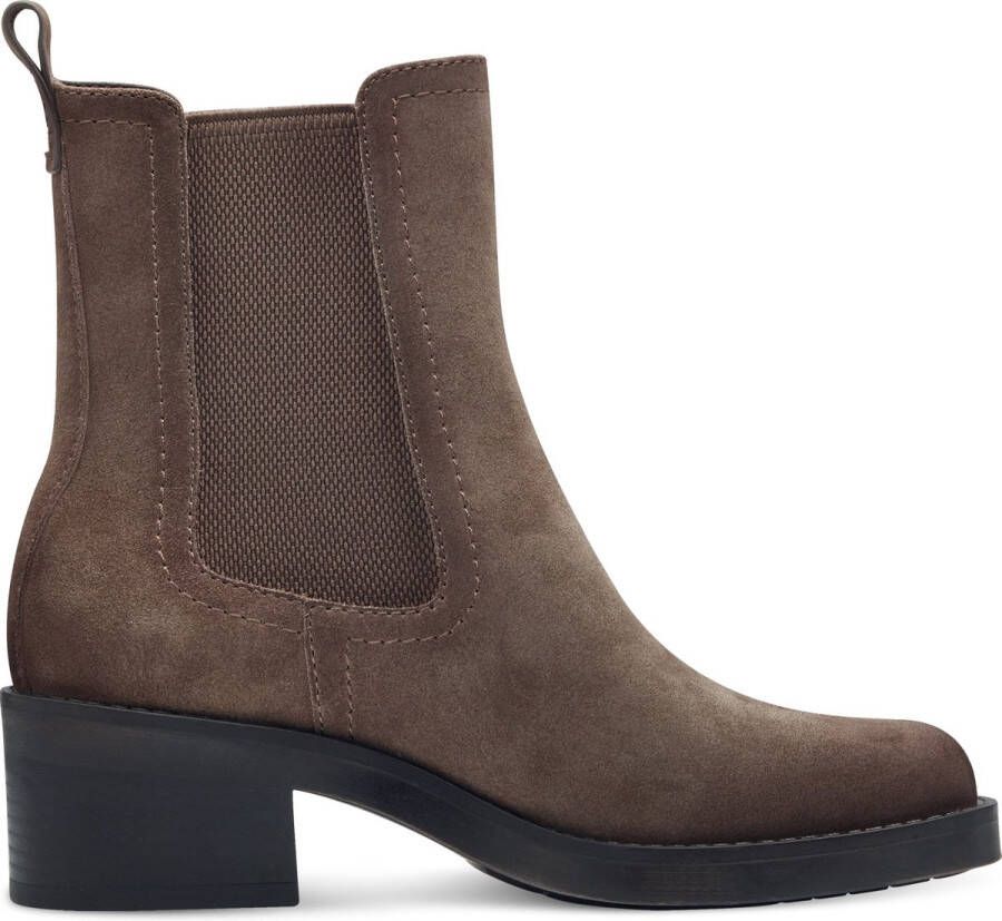 Tamaris Stijlvolle Chelsea Boots in Taupe Beige Dames