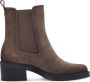 Tamaris Stijlvolle Chelsea Boots in Taupe Beige Dames - Thumbnail 1