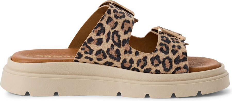 Tamaris Core Dames Muiltjes LEOPARD