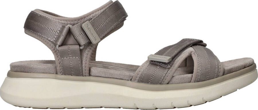 Tamaris Grijze Vegan Comfort Sandaal Gray Dames