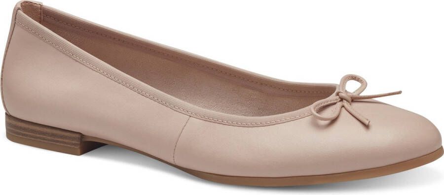 Tamaris leren ballerina 1-22116-41 179 damesschoenen M2211641 champagne