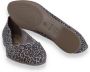 Tamaris Leopard Ballerina's bruin Leer Dames - Thumbnail 4