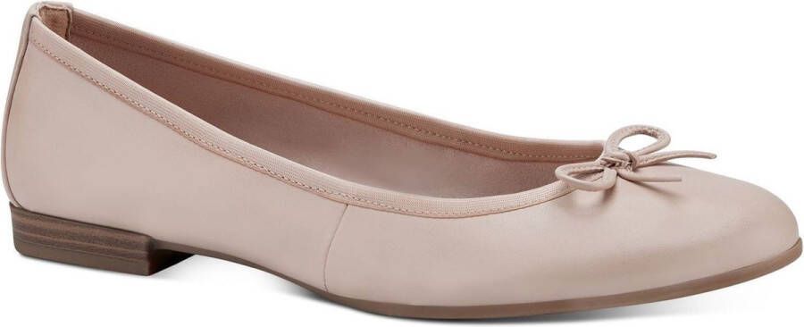 Tamaris Ballerina's Flats slipper businessschoen met decoratieve strik