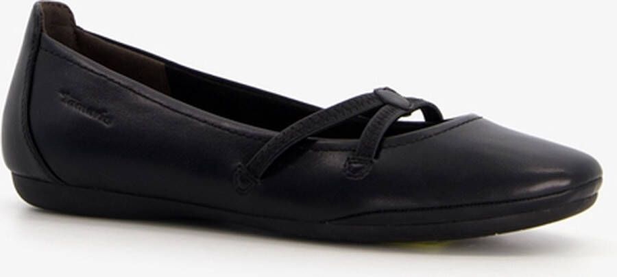 Tamaris Ballerina's Caterina Flats feestelijke mode slipper met elastische riem