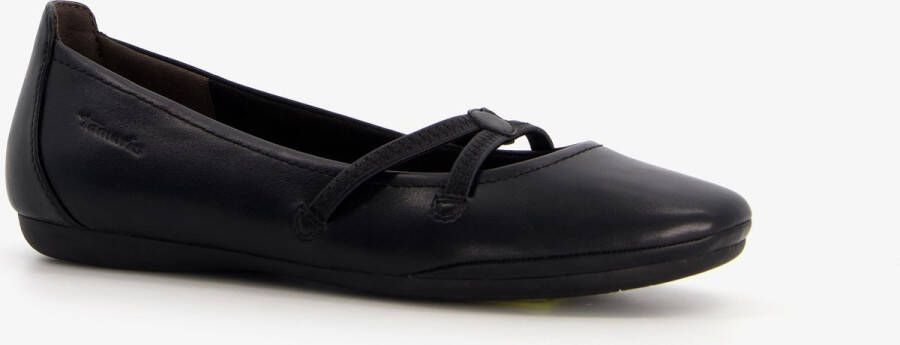 Tamaris Ballerina's Caterina Flats feestelijke mode slipper met elastische riem