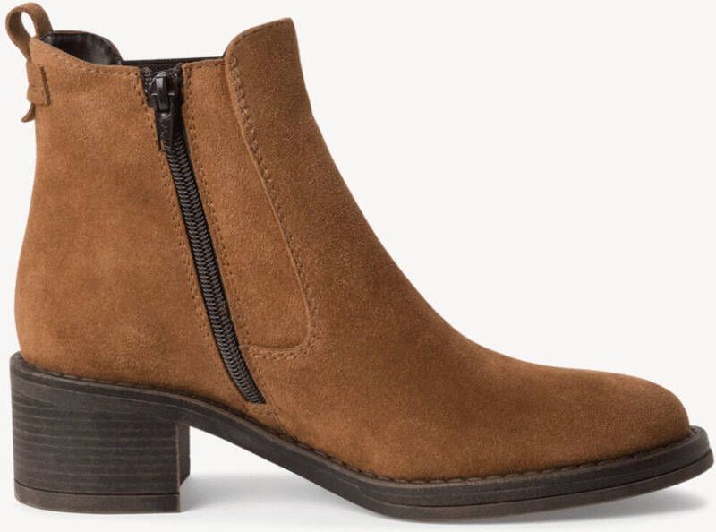 Tamaris Chelsea-boots hakken enkellaars zakelijke schoen met touch it-uitrusting