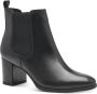 Tamaris Chelsea-boots blokhak herfstmode enkellaars met stretch-inzet - Thumbnail 1