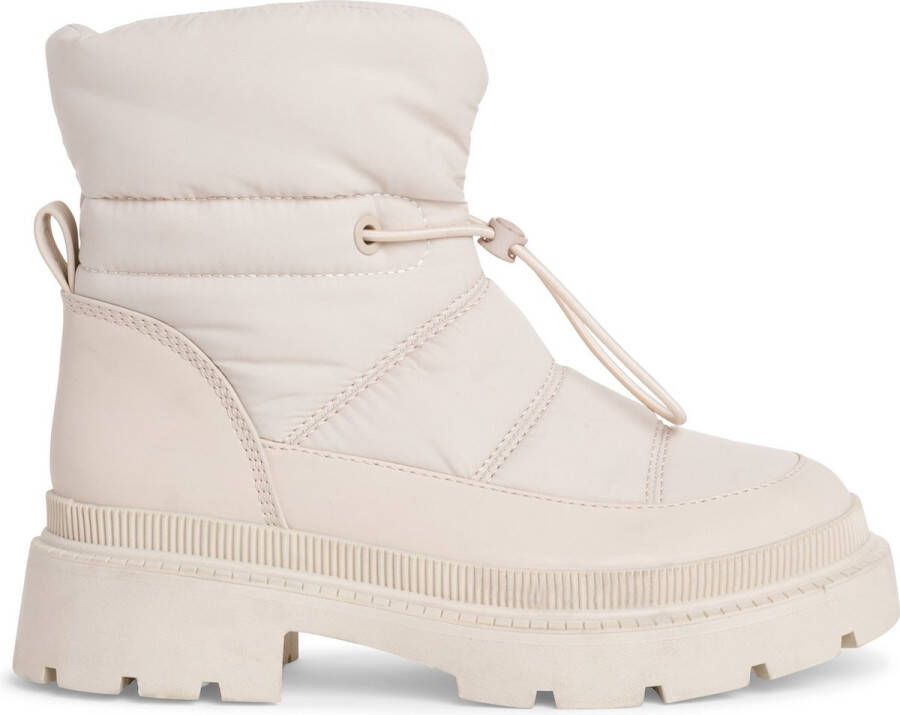 Tamaris Beige Gesloten Booties voor Vrouwen Beige Dames