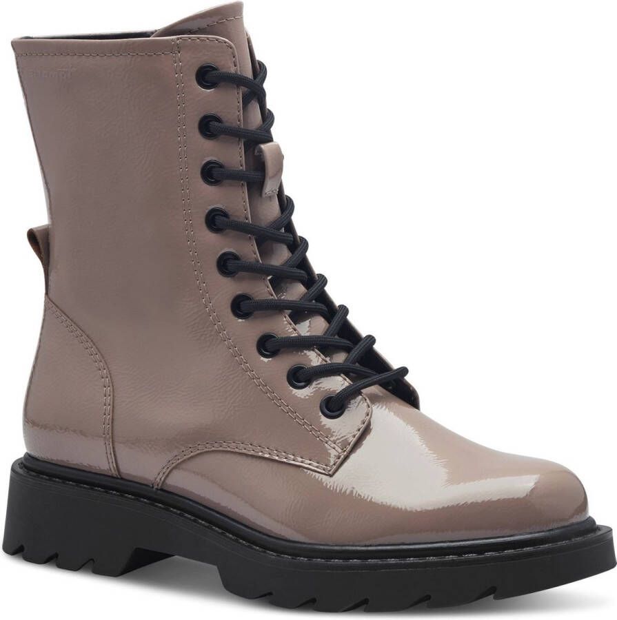 Tamaris Veterschoenen herfstmode blokhak veterschoen met touch it-uitrusting