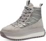 Tamaris dames enkellaarsjes gevoerd 1-26257-43 laarzen warme voering beige vegan - Thumbnail 5