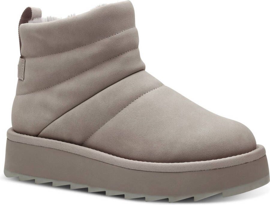 Tamaris Taupe Platform Rits Dameslaars Beige Dames