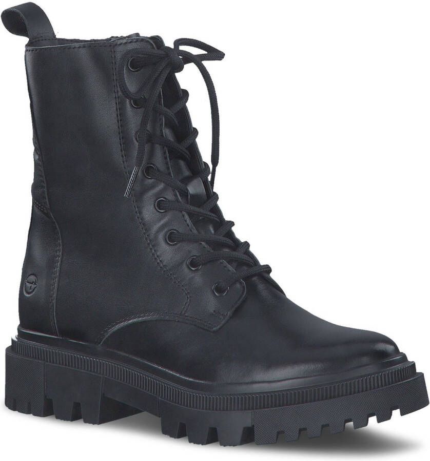 Tamaris Zwarte Gesloten Booties Enkellaarzen Black Dames