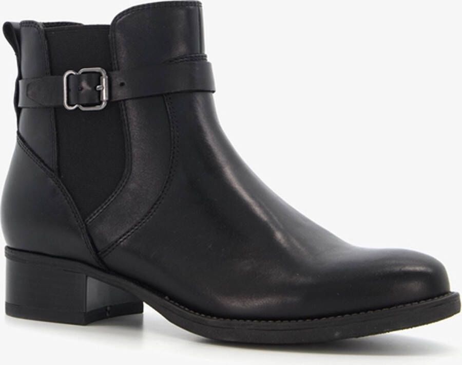 Tamaris Chelsea-boots met siergesp en stretchinzet