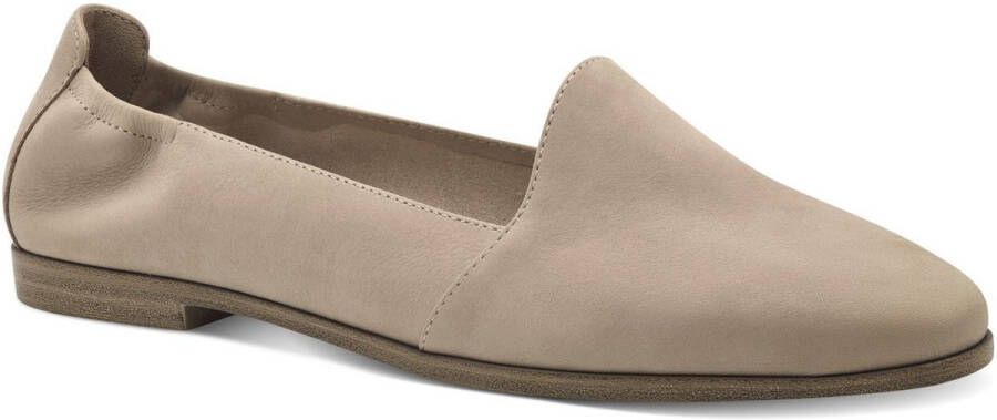 Tamaris 1-24212-42 341 dames slip-on mocassin dames lage schoen M2421242 Taupe