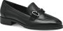 Tamaris Zwarte Leren Gesloten Loafers Black Dames - Thumbnail 1