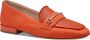 Tamaris Stijlvolle Oranje Suède Loafers met Leren Voetbed Orange Dames - Thumbnail 1