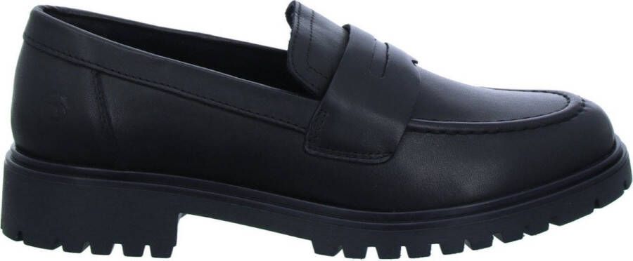 Tamaris Zwarte Gesloten Loafers voor Dames Black Dames