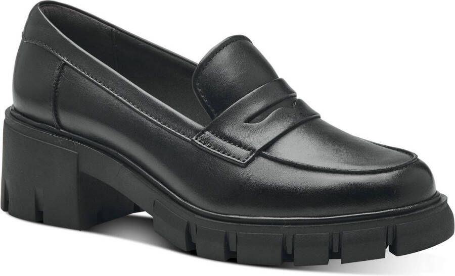 Tamaris Zwarte Gesloten Loafers Damesschoenen Black Dames