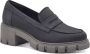 Tamaris Klassieke Grijze Gesloten Loafers Gray Dames - Thumbnail 1