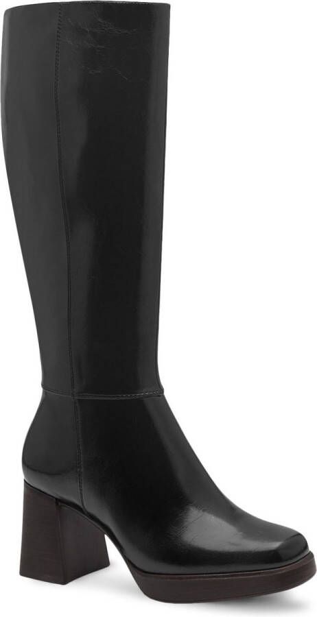 Tamaris Elegante Zwarte Enkellaarzen Black Dames