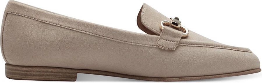 Tamaris dames loafers met gesp beige