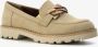 Tamaris dames loafers taupe Bruin - Thumbnail 2