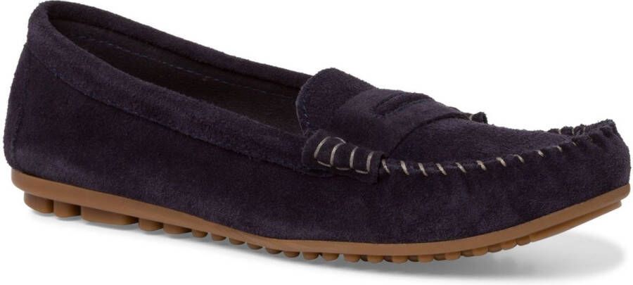 Tamaris Moccasins met contrastnaden