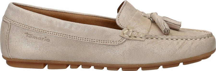 Tamaris dames moccasin Goud