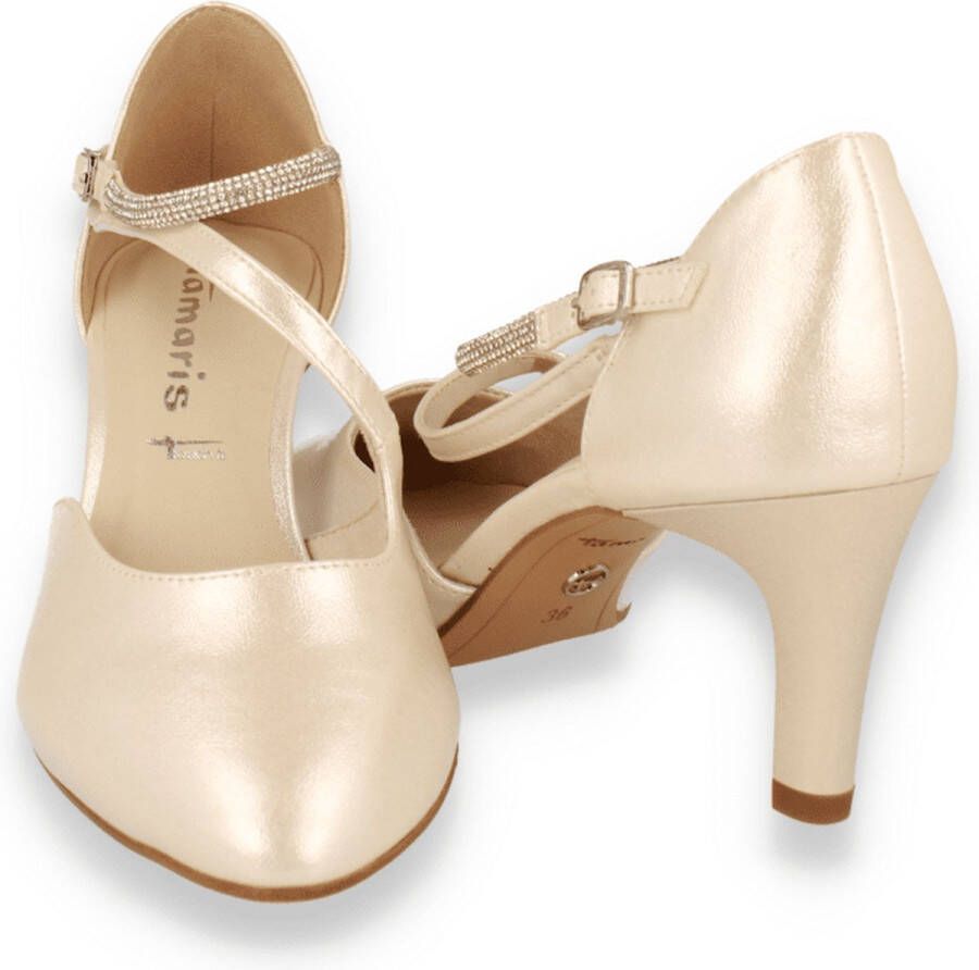 Tamaris Dames Pump Pearl WIT