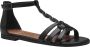 Tamaris Zwarte Casual Open Sandalen Vrouwen Black Dames - Thumbnail 1