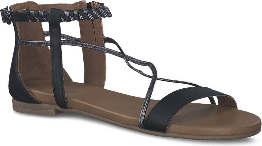 Tamaris Sandalen zwart Imitatieleer Dames