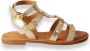 Tamaris Romeinse sandalen in een metallic look - Thumbnail 1