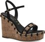 Tamaris Zwarte Casual Open Sandalen Vrouwen Black Dames - Thumbnail 1