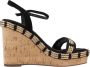 Tamaris Zwarte Casual Open Sandalen Vrouwen Black Dames - Thumbnail 6