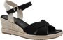 Tamaris 1-28367-42 001 Black -espadrilles -sleehak pups -sandaal - Thumbnail 7