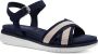 Tamaris Zwarte Casual Open Sandalen Stijlvol en Comfortabel Black Dames - Thumbnail 1