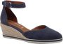 Tamaris Espadrilles Sleehak blauw Textiel Dames - Thumbnail 1