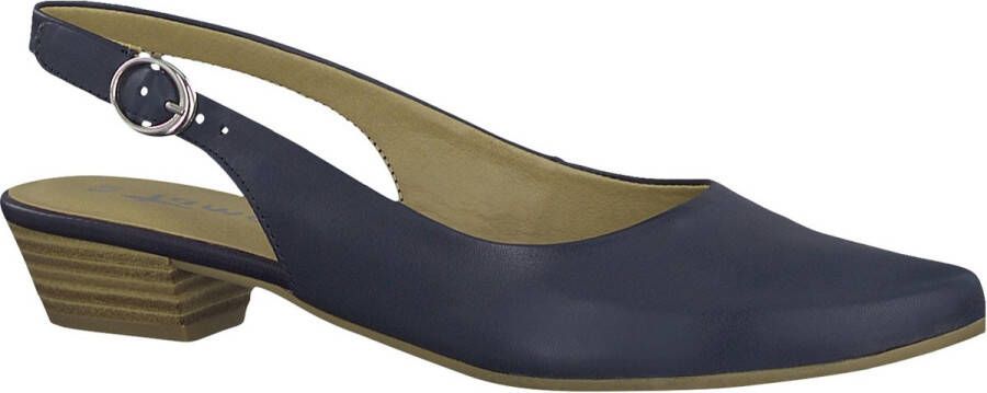 Tamaris Slingback pumps TRINA avondschoen zomerschoen blokhak in eenvoudig ontwerp