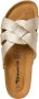 Tamaris Metallic Gouden Band Slipper Yellow Dames - Thumbnail 14